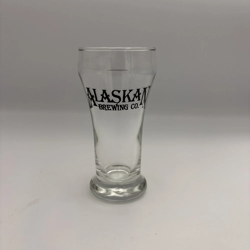 Set of Alaska Brewing Co Glasses 6oz Tasting Sample Beer Juneau Cruise Amber Ale